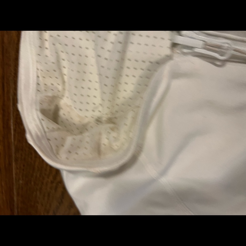 White lululemon sweatshirt size 6 - Picture 3 of 4
